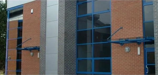 Suspended Glass Canopy Offices York
