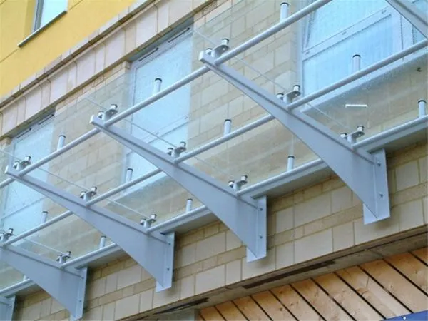 Suspended Glass Canopy Offices Basingstoke