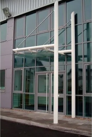 Supported Glass Canopy Offices Birmingham