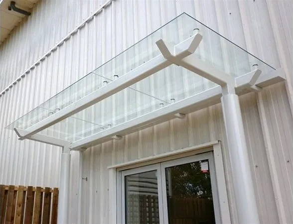 Economical Supported Glass Canopy Offices Rotherham