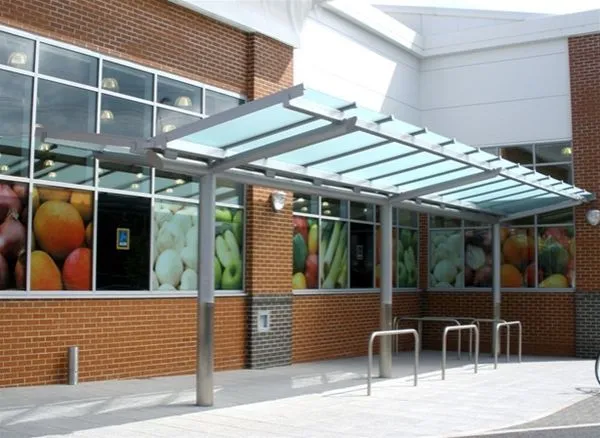 Bespoke Supermarket Glass Roof Storage Unit Oxford
