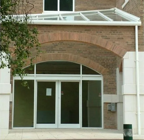 Patent Glazed Glass Roof Entrance Pavilion to University Nottingham
