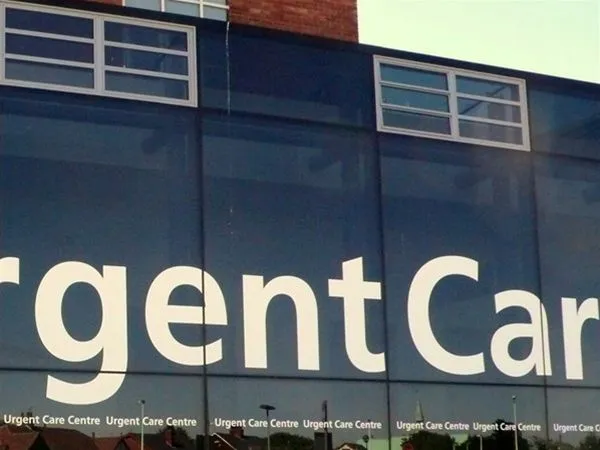 Encapsulated Glass Entrance Facade Hospital Blackpool