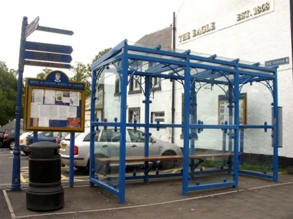 Fully Enclosed Victorian Style Waiting Shelter Lauder
